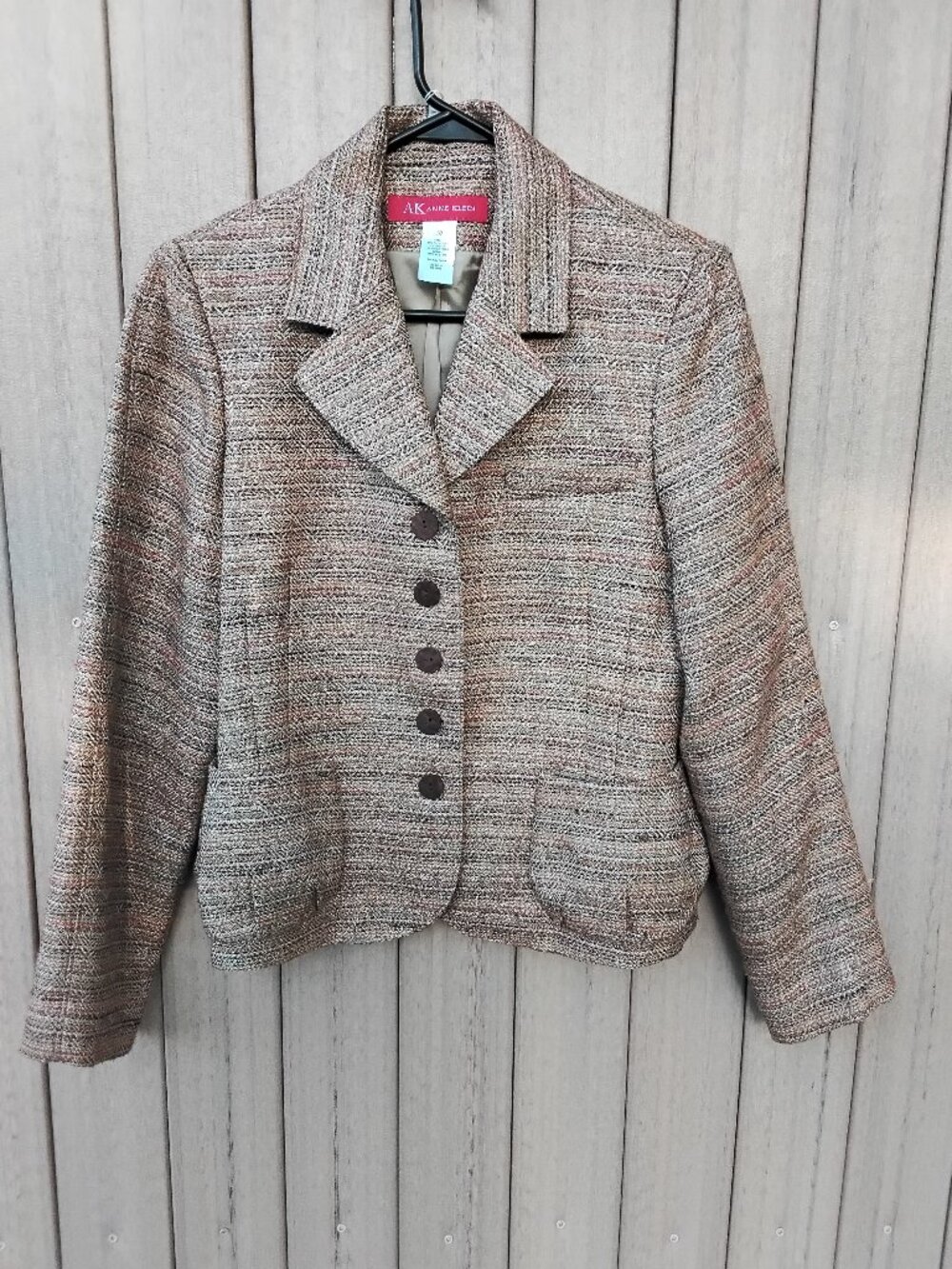 Vintage Ann Klein Women's Light Jacket Size 10 #577